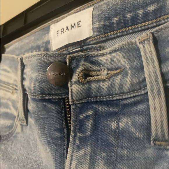 Frame Denim Light Blue Flare Jeans - Picture 3 of 4